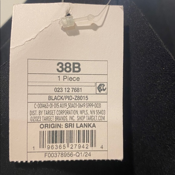 Auden size 38B Bra New With Tags - Picture 3 of 4